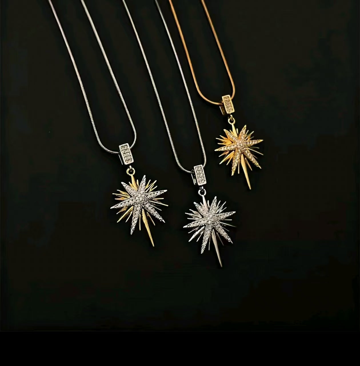 Sunflower Bling Pendant Necklace, Unisex Retro Hip Hop Layering Chain, Iced Out Collar necklace