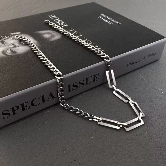 Urban Streetwear Choker Collar | Unisex Hip Hop Chain