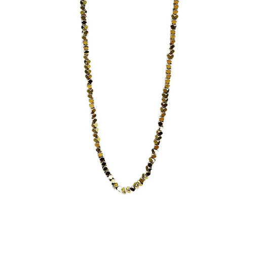 NFF High-Polish Titanium Steel Necklace, Luxury Minimalist Unisex Choker Hip Hop Chain